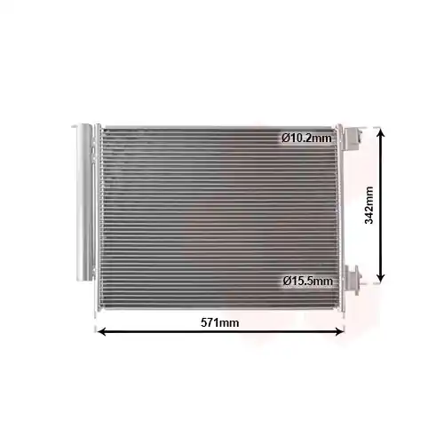 VAN WEZEL Kondensator, Klimaanlage 15005700 Aktuell