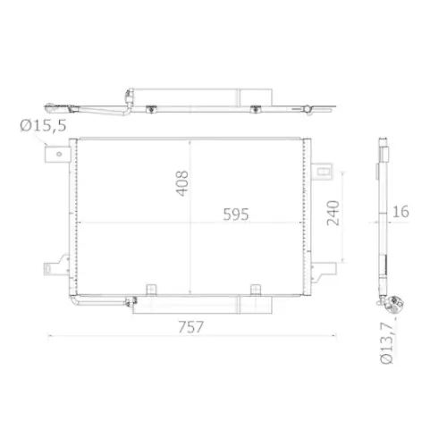 Top-Preis MAHLE Kondensator, Klimaanlage AC 369 000S