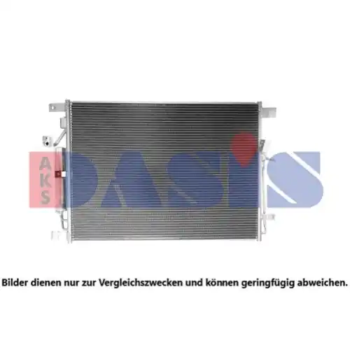 AKS DASIS Kondensator, Klimaanlage 072062N Neuheit