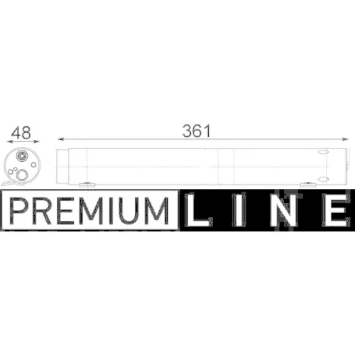 Billig MAHLE Trockner, Klimaanlage BEHR *** PREMIUM LINE *** AD 95 000P