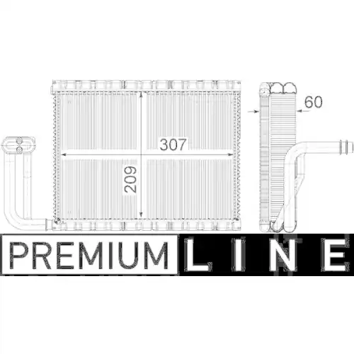 Begrenztes Angebot MAHLE Verdampfer, Klimaanlage BEHR *** PREMIUM LINE *** AE 104 000P