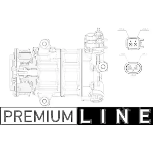 Gratis Versand MAHLE Kompressor, Klimaanlage BEHR *** PREMIUM LINE *** ACP 654 000P