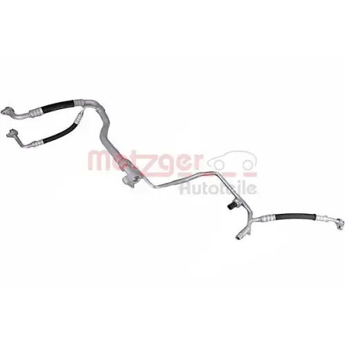 METZGER AUTOTEILE Hochdruck-/Niederdruckleitung, Klimaanlage 2360103 Geprüft